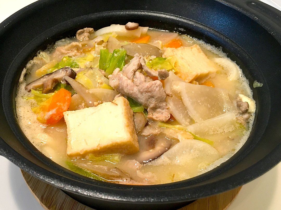 焦がし醤油とコチュジャンの豚汁。 と献立。 : よめ膳 ＠YOMEカフェ Powered by ライブドアブログ