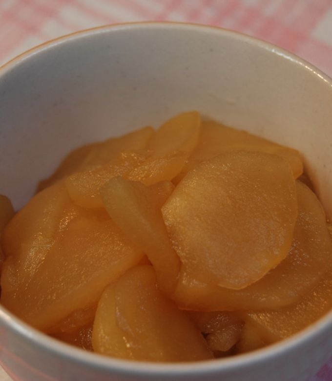 さつまいもとりんごの甘煮 レシピ・作り方ヘルシート