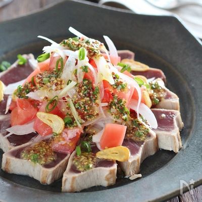 かつお たたき レンジ レシピTikTok