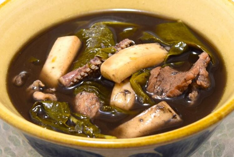 イカスミ汁 沖縄県うちの郷土料理：農林水産省