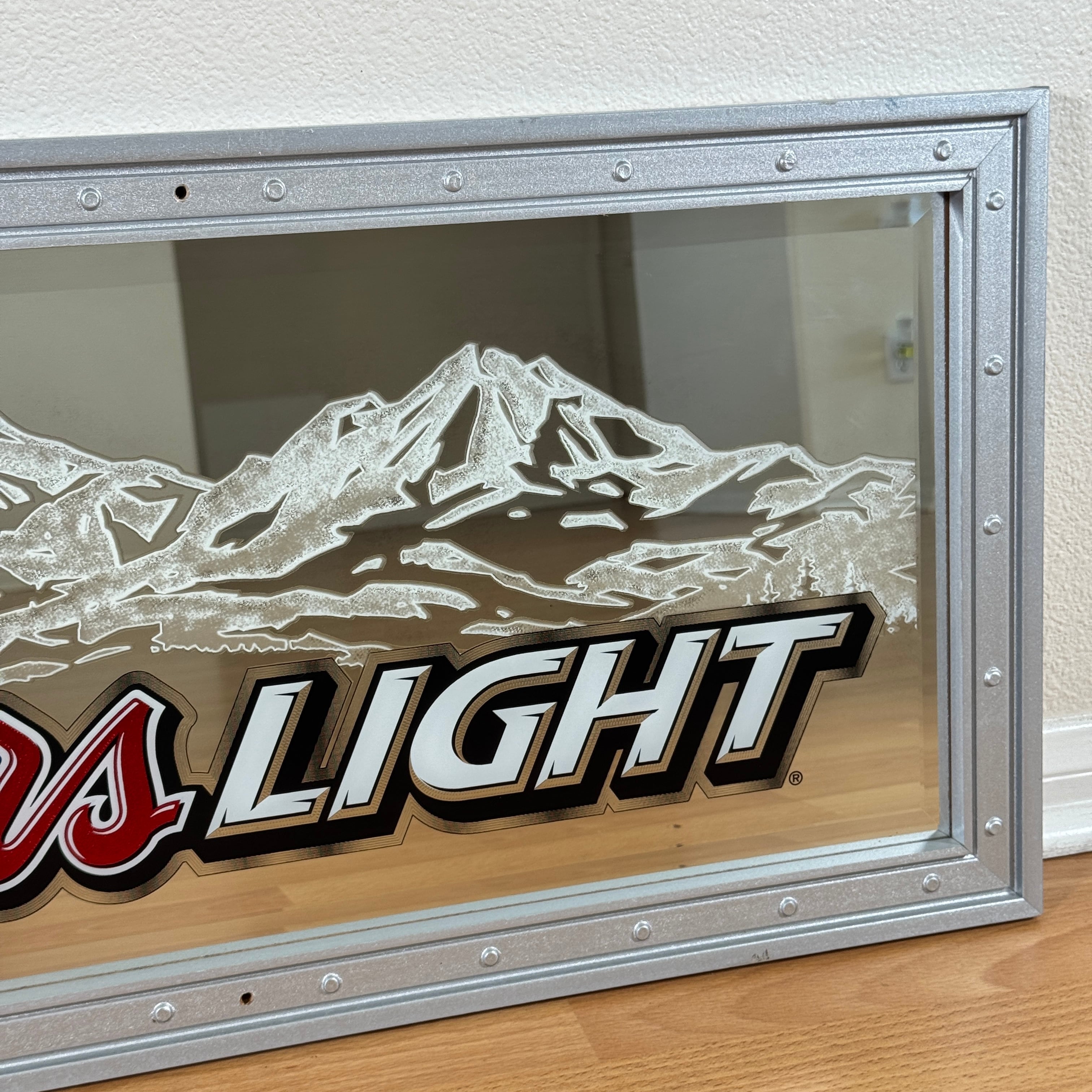 Coors Light クアーズ パブミラー 壁掛け インテリア 1929 ビンテージ パブミラー Coors Light クアーズライト
