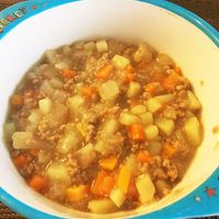牛肉とじゃがいもを使った離乳食レシピ。離乳食後期・完了期のメニュー子育て情報メディア「KIDSNA STYLE」