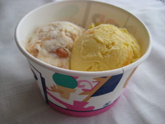 サーティーワン」の、ハワイアンクランチを無料クーポンでまこの東京カフェ巡り