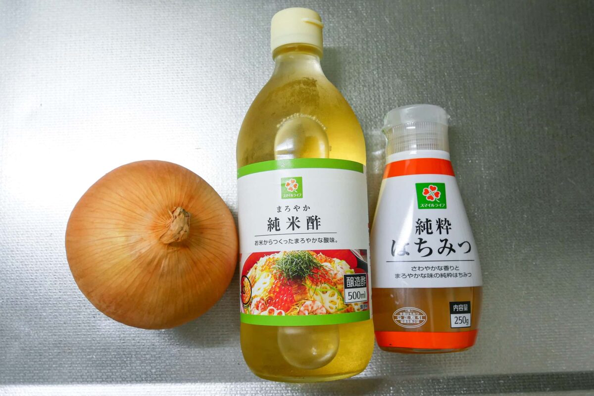 ドレッシングやマリネに♪めんつゆの酢たまねぎ