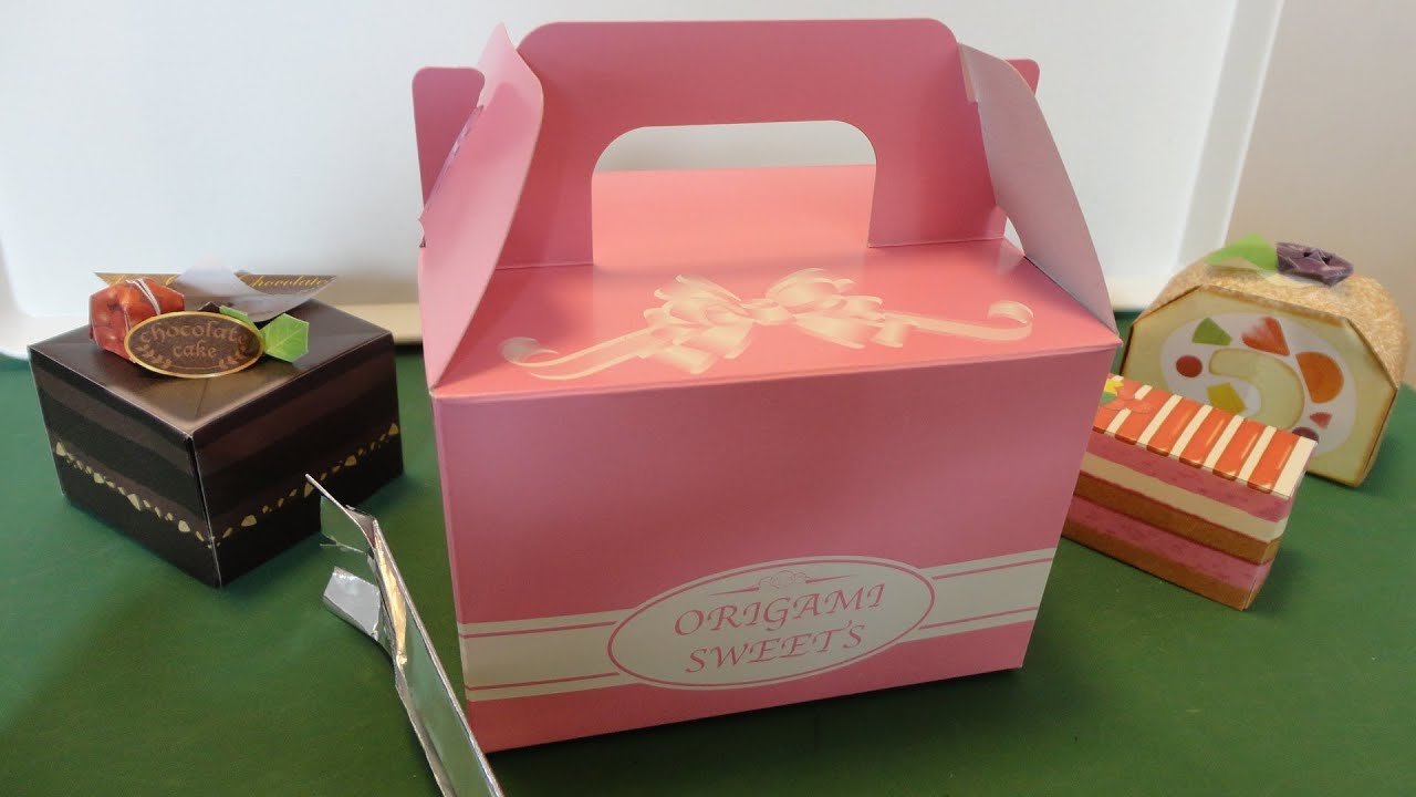 mini ケーキ箱* Atelier Julia * アンティーク風 手仕事 * アトリエ・ジュリア