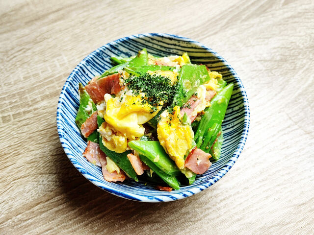 モロッコインゲンのバター醤油炒め