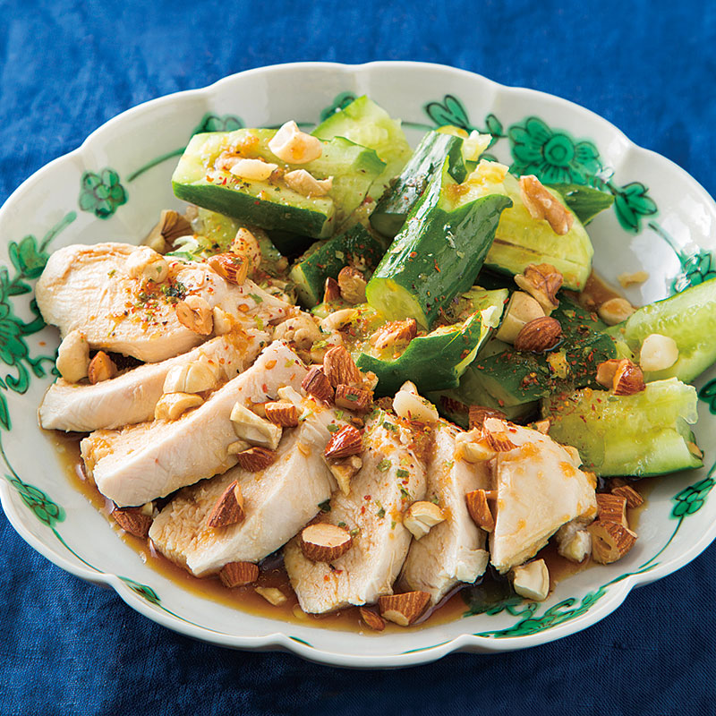 ゆで鶏のバンバンジ