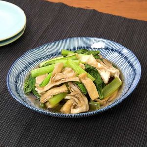 レンジで5分！ 小松菜と油揚げのお浸し めんつゆ1本で簡単♩