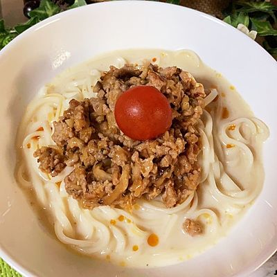 MUJI com アトレ大森 ひとり分からつくれる鍋の素を使った『胡麻味噌坦々焼きそば』 無印良品