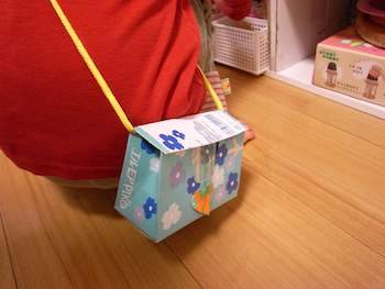 ティッシュの空箱でコイを作る方法make道場