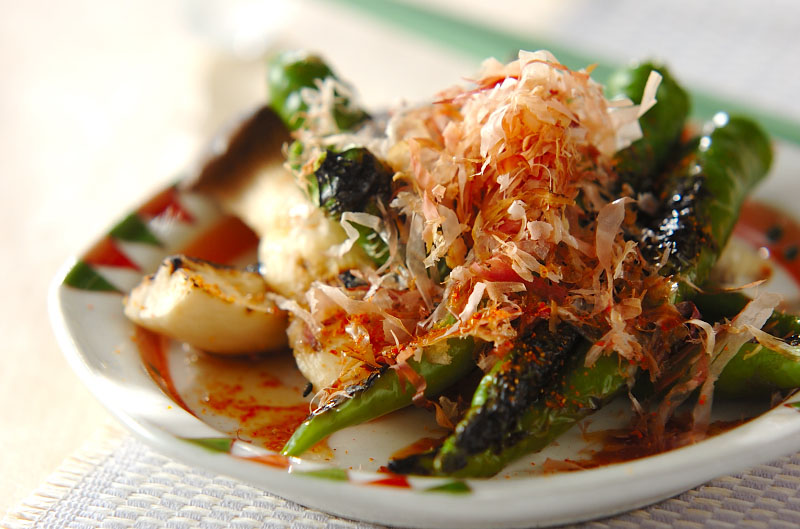 おつまみに★甘長唐辛子の醤油焼き