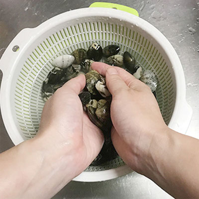 あさりの砂抜き＆冷凍保存法