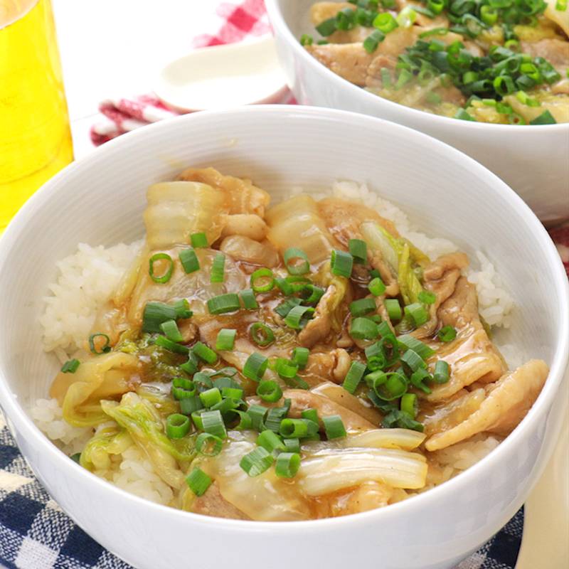 野菜たっぷり中華丼Recipe － 食卓レシピ提案 －佐竹食品株式会社