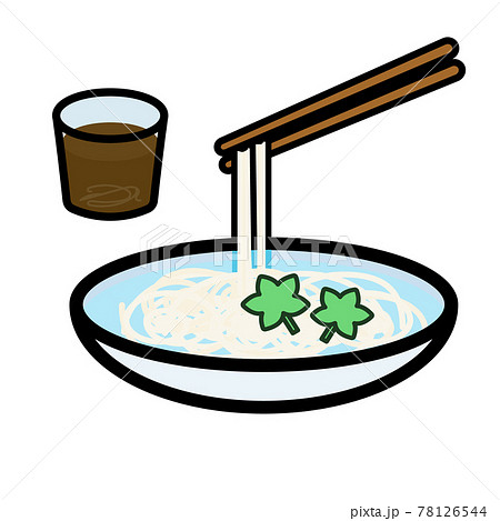 流れるナイトプール』 本日は「流しそうめん」 そうめん達がしっかり流れるプールを楽しんでいました 取っちゃってなんかごめんね笑そうめん素麺七夕流しそうめんゆるいイラストイラストillustrationtanabata