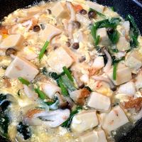 ほうれん草＋ちくわの白和え