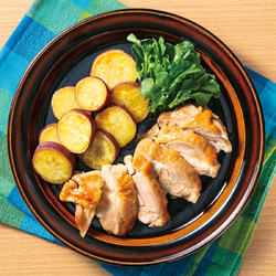 揉むだけ簡単!鶏もも肉の塩焼き ジューシーでやみつきになる美味しさ 副菜