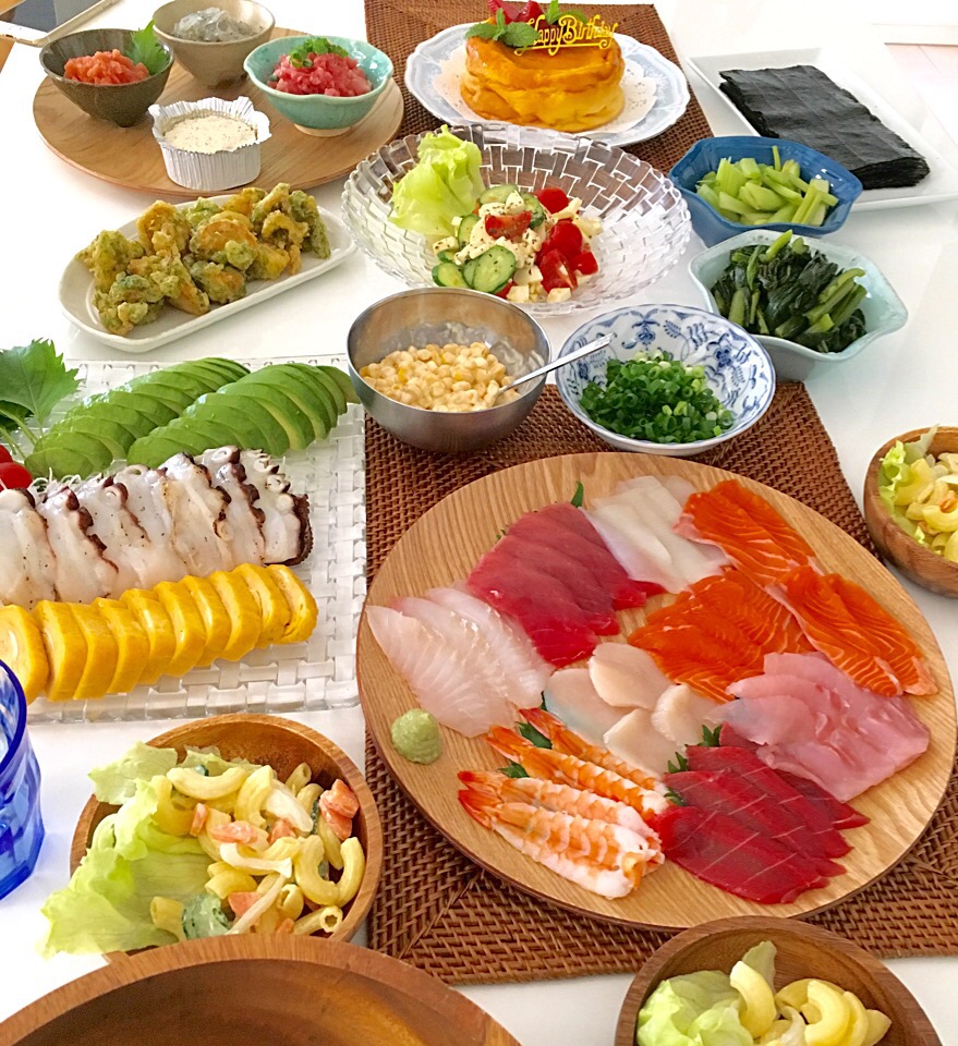 夫の誕生日を「手作り料理&プレゼント」でお祝い♪小さな、わたしの暮らし