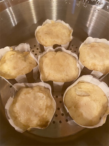 大同電鍋レシピ 甘酒と甘酒蒸しパン