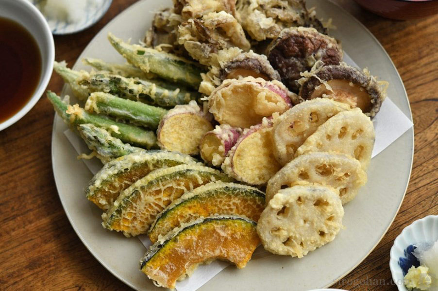 えびと夏野菜の天ぷら盛り合わせ業務用レシピ日清製粉ウェルナ業務用