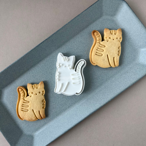 かわいい！猫クッキーの作り方 型抜きクッキー