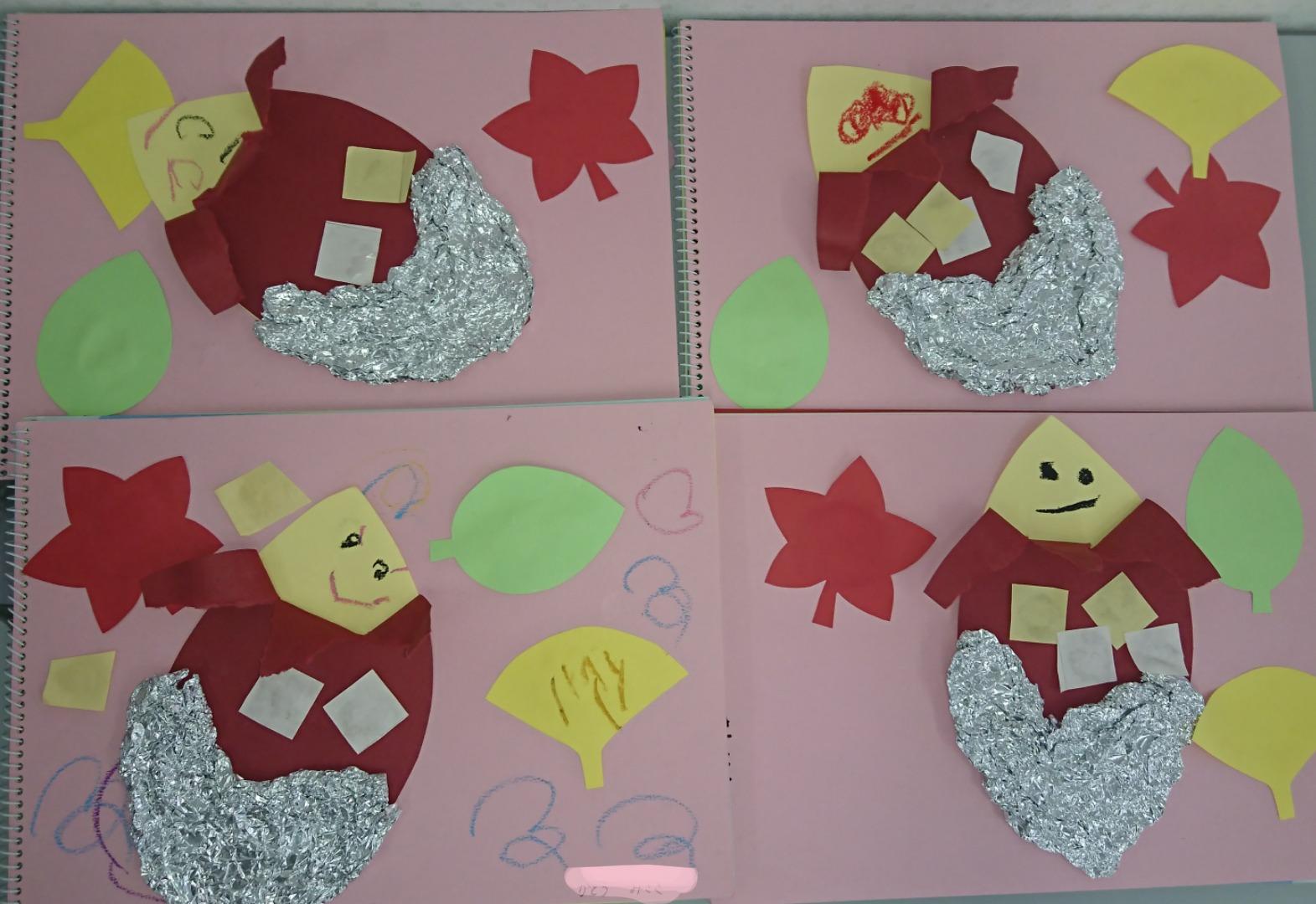 焼き芋紙コップ製作 保育園TikTok