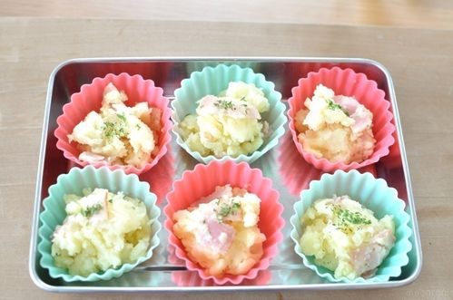 冷凍保存向け ポテトサラダの作り方