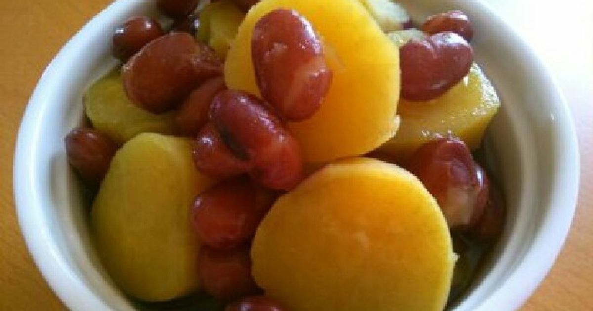 昆布とサツマイモとお豆の重ね煮 〜こんぶレシピ - こんぶネット