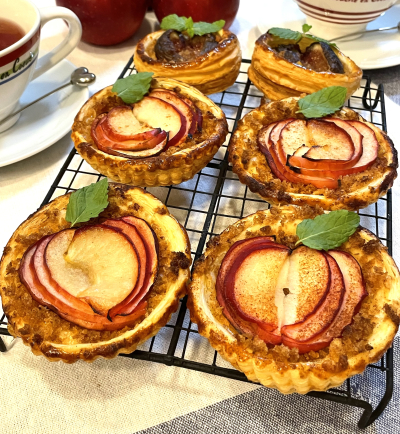 簡単！手作り！ミニアップルパイ🍎