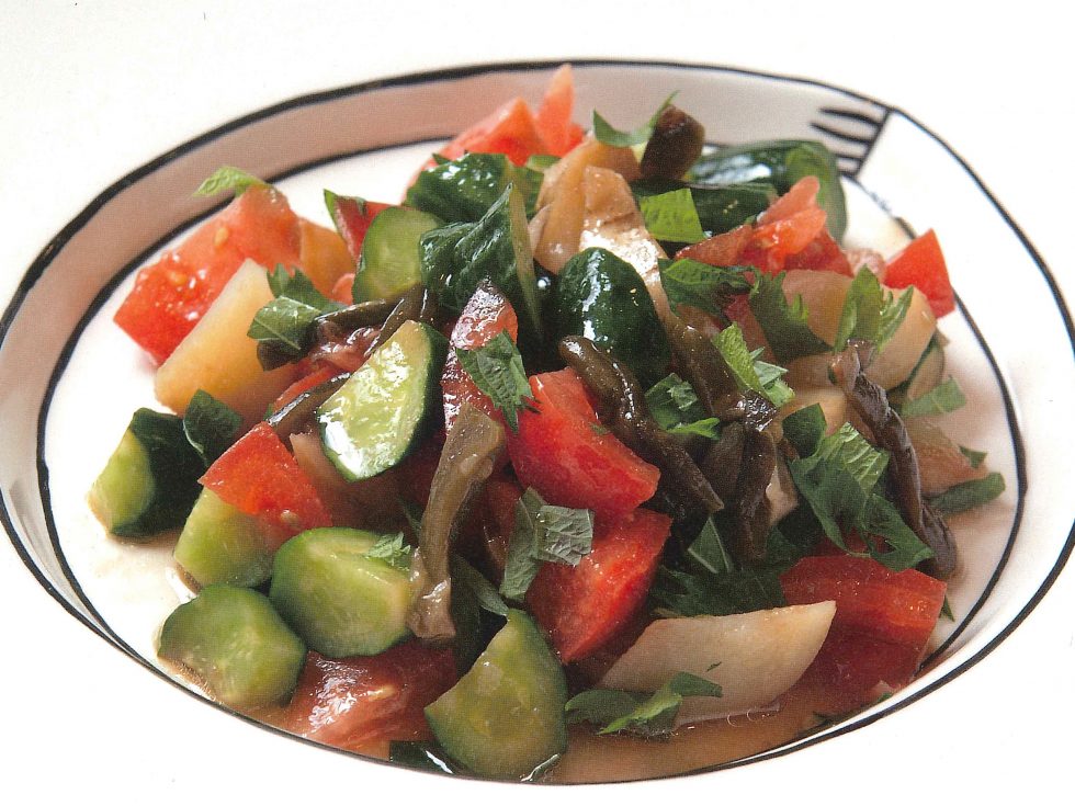 トマトときゅうりの爽やかマリネレシピ