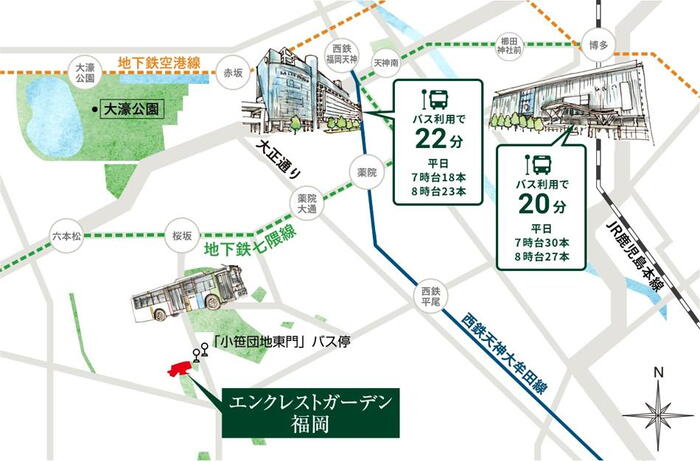 福岡市博物館 アクセス＆地図