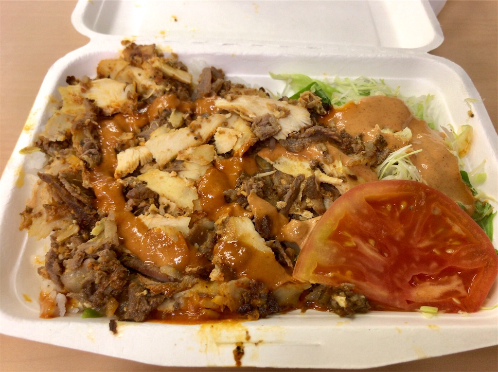 ケバブ屋台Woltデリバリー東京