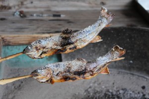 ニジマスの塩焼き - No: 24851722写真素材なら「写真AC」無料 フリー ダウンロードOK