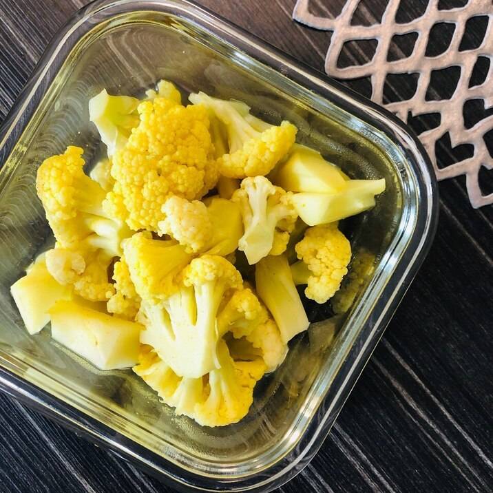 レンジで一発♪ブロッコリーとウインナーのホットサラダ