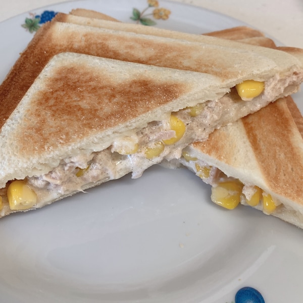 マヨネーズ不使用！ツナコーンメルトの簡単レシピ