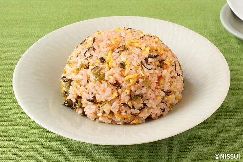 基本からアレンジまで！思わずつくりたくなる「高菜 明太子 炒飯」のレシピ集クックパッド
