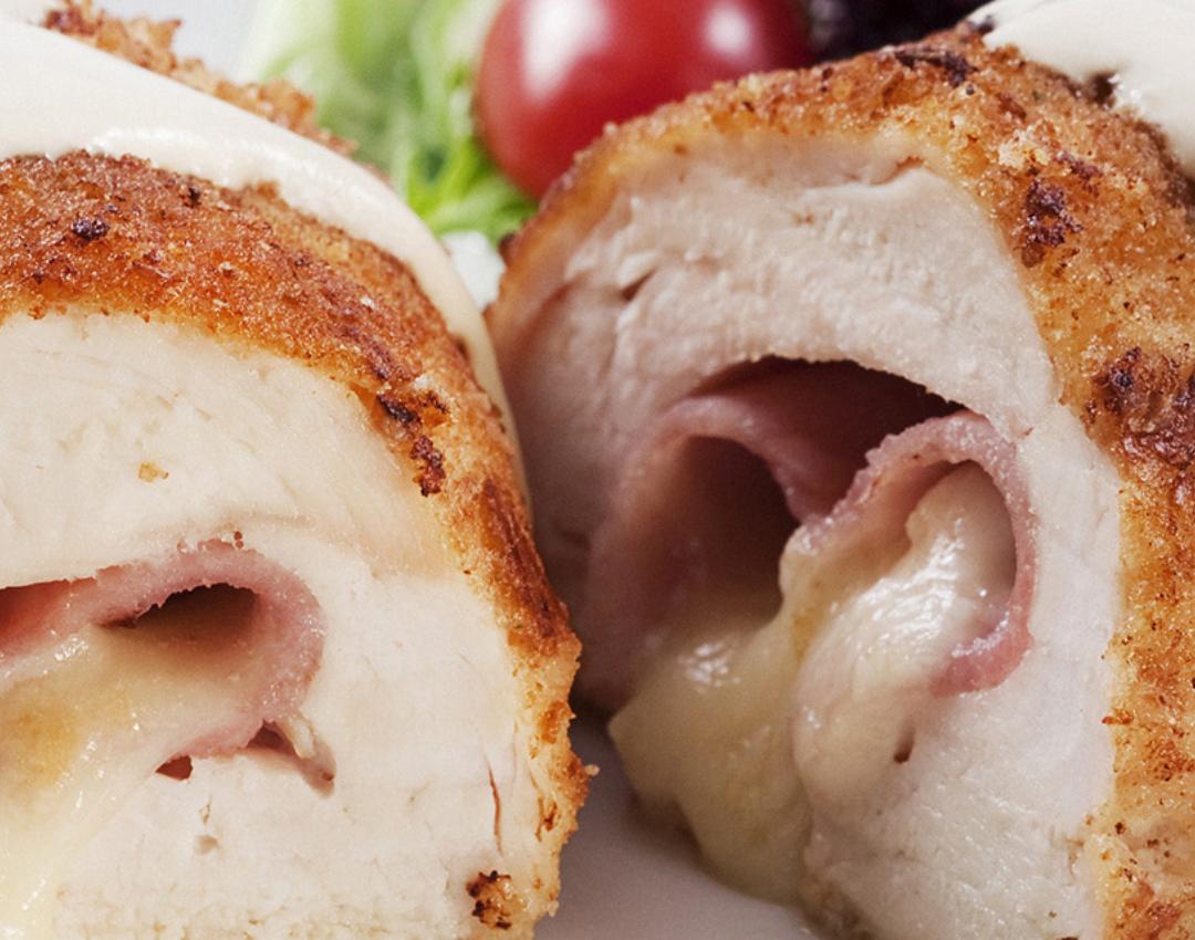 Easy Baked Chicken Cordon Bleu