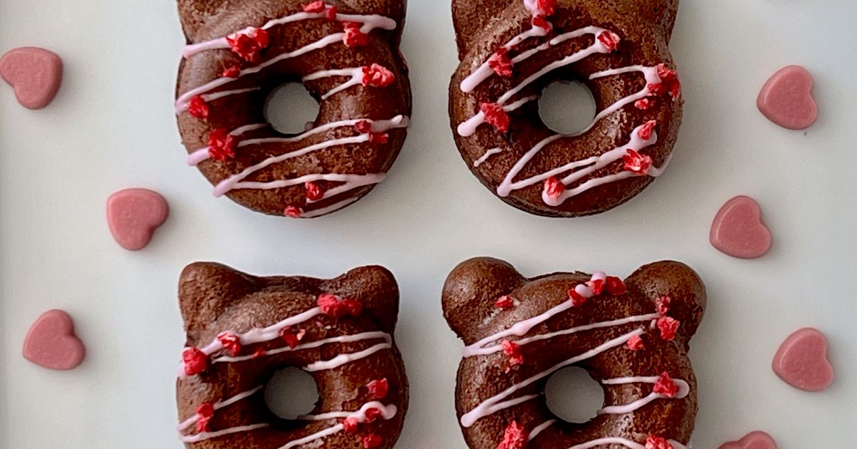 シリコン型を使った簡単焼きドーナツアレンジレシピ！クリスマスやバレンタインにもmancystyle