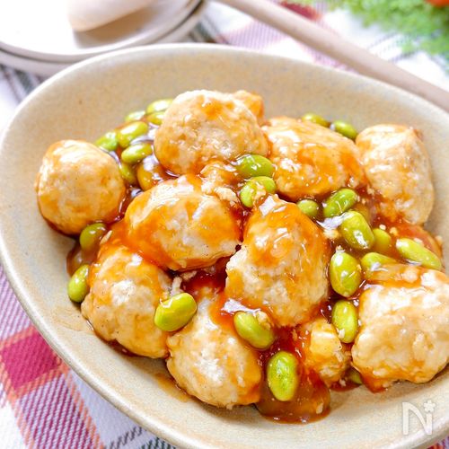 豆腐でふわふわ甘酢鶏団子クラシル