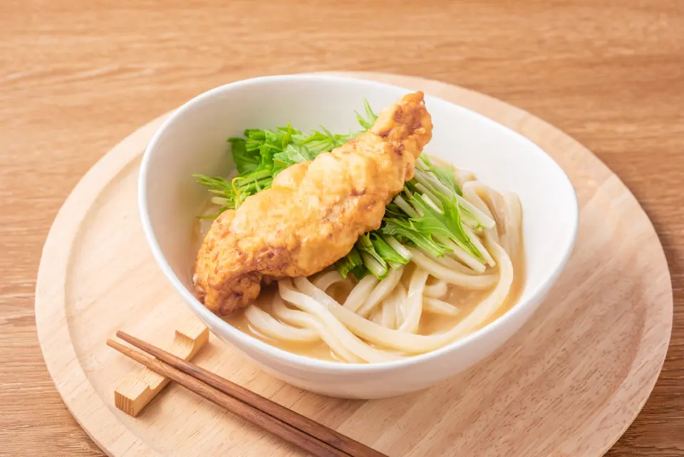 梅ささみぶっかけうどん