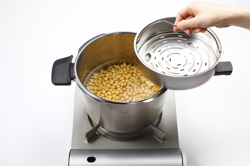 大豆の戻し方・ゆで方 圧力鍋を使う場合 │「健康な食」をデザインする ビオサポレシピ