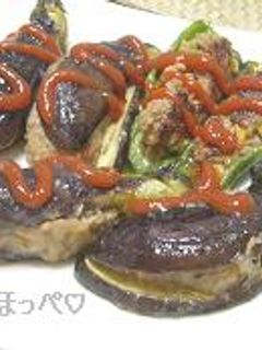 後片付けもラクで嬉しい♪なすとしめじのホイル焼き