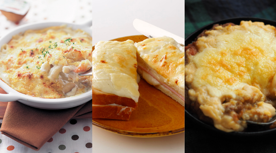 ホワイトソースの冷凍保存型にはまったお菓子なお茶の時間