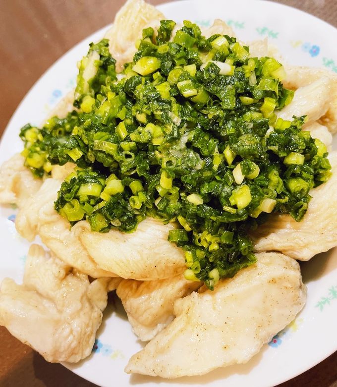激うま★鶏胸肉とネギだれ