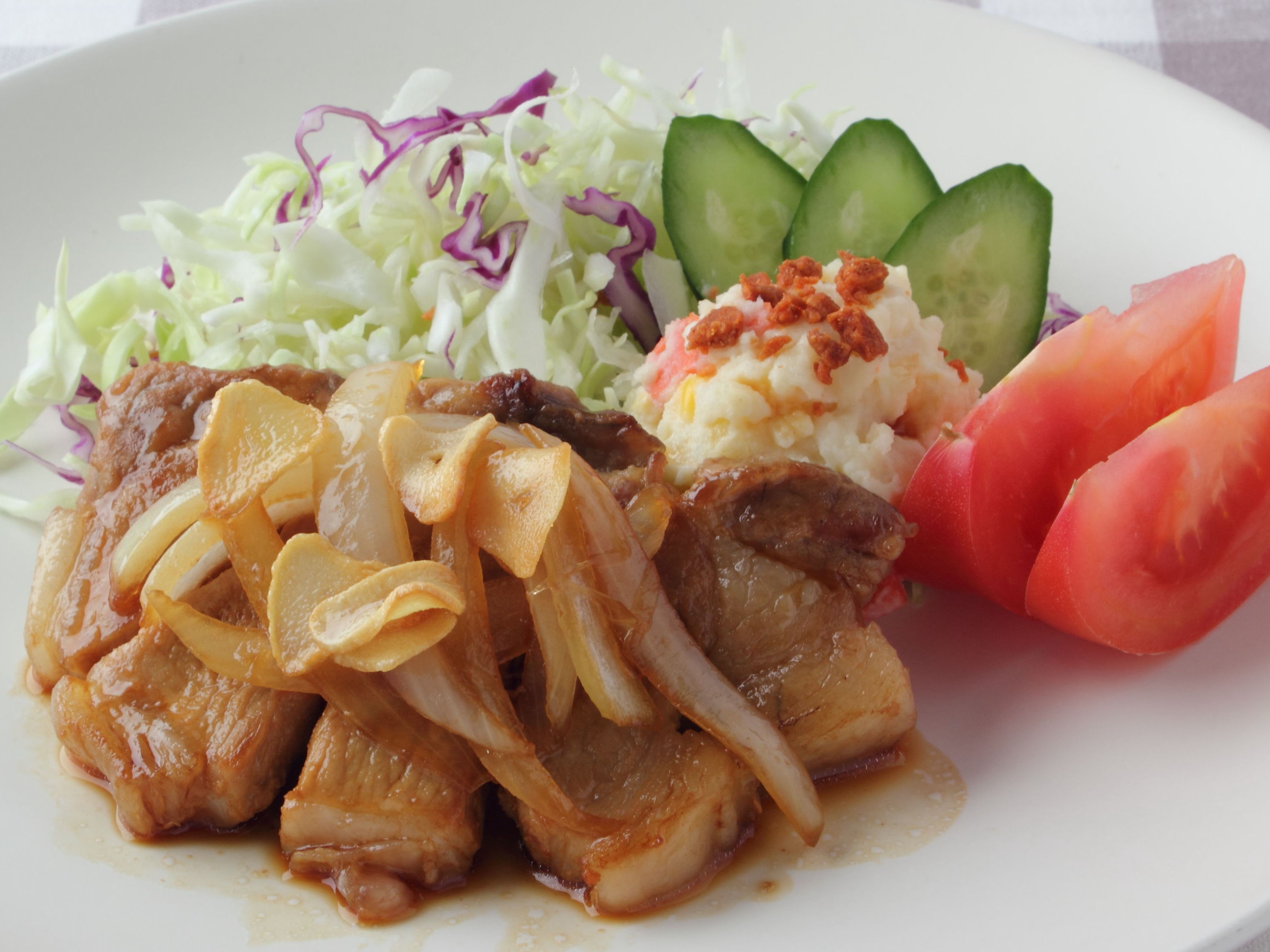 さっぱりトンテキヤオコーレシピ by Cooking Support