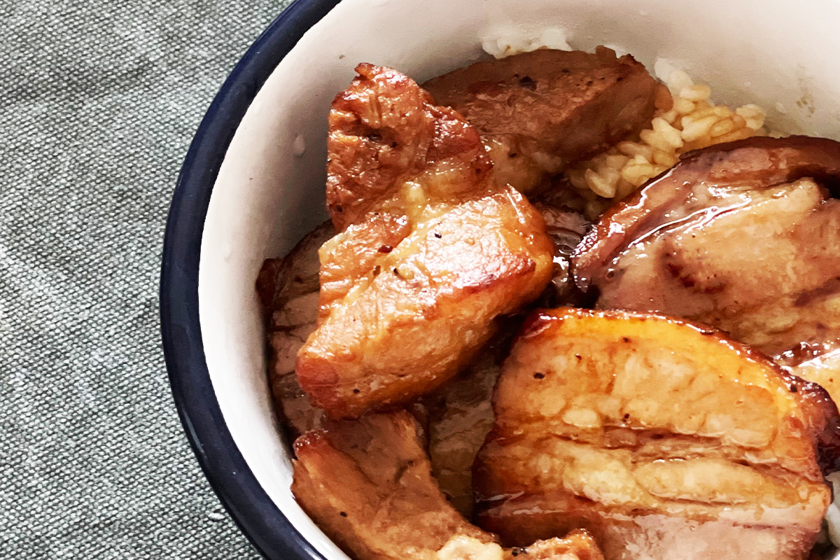 セブンイレブン チャーシューチャーハン・キャンプ飯レシピ紹介