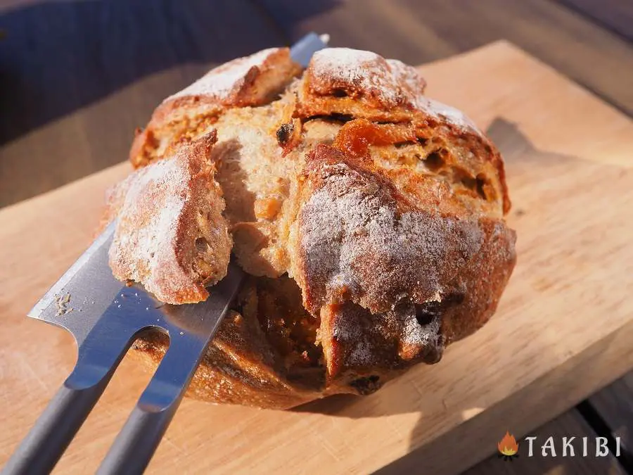 ダッチオーブンでマカロニグラタン！ - campdog のファミリーキャンプ日記