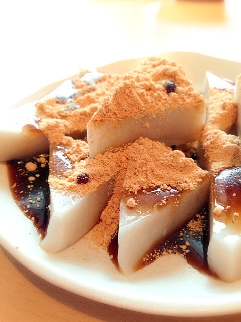 くず餅おしるこ～冷やしても、あっためても: 家庭料理の簡単レシピ♪佐藤家の食卓