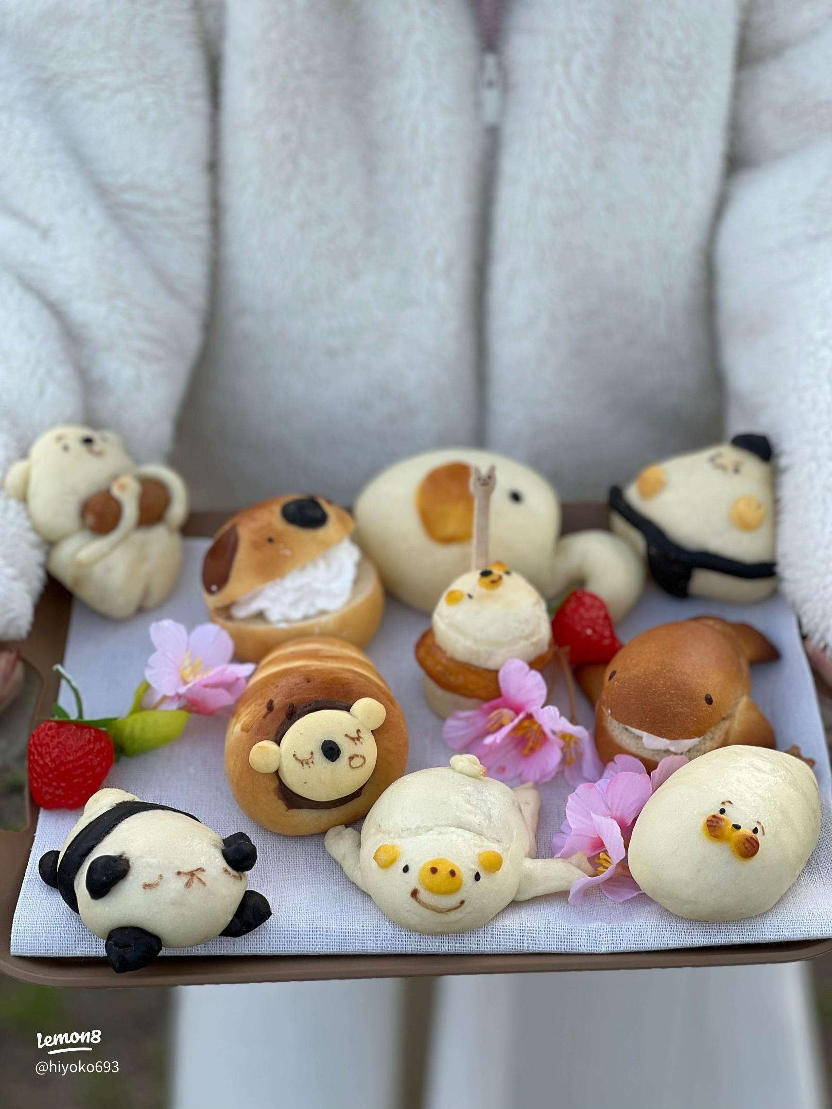 新店レポ かわいい動物パンの店 Shou Shou シュシュ 子どもも大興奮でした - やまがたぐらし