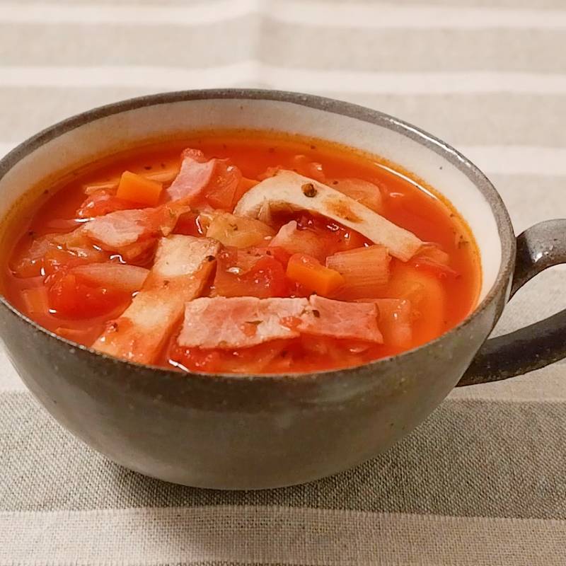 サバ缶とトマトとブロッコリーの脂肪燃焼簡単スープ！ - カロリア流 これが最後のダイエット