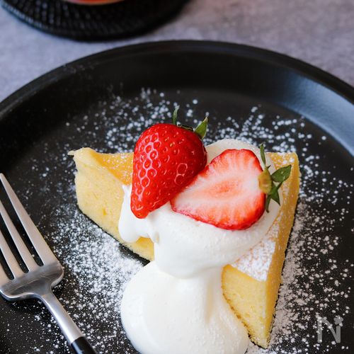 ヨーグルトで作るブルーベリーチーズケーキのレシピ！ 簡単な作り方